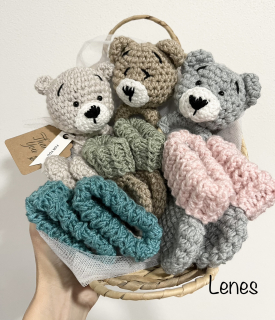 Ponožky+ kousátko méďa